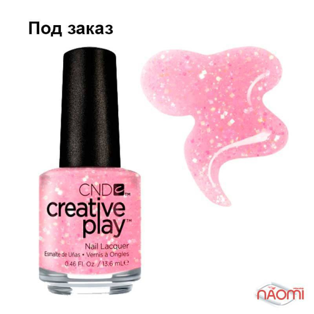 Лак CND Creative Play 471 Pinkle Twinkle, розовый, 13,6 мл