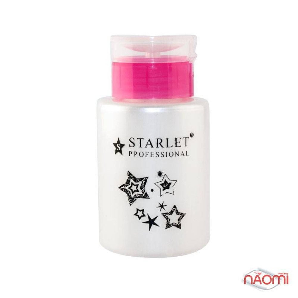 Пластиковая емкость для жидкостей с дозатором Starlet Professional. 170 мл