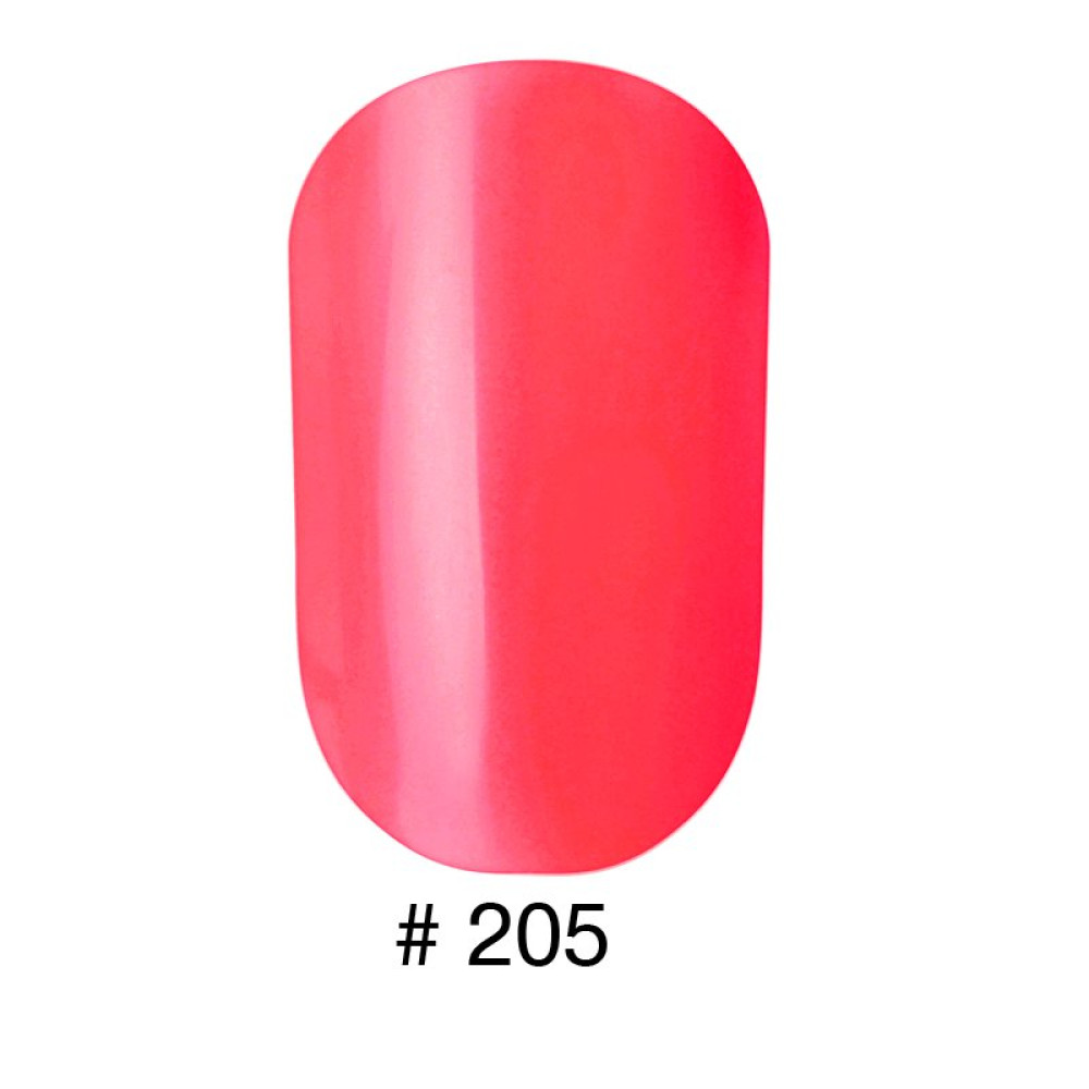 Лак Naomi 205 насичений яскраво-рожевий, 12 мл