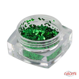Декор для ногтей Salon Professional квадратики, цвет зеленый