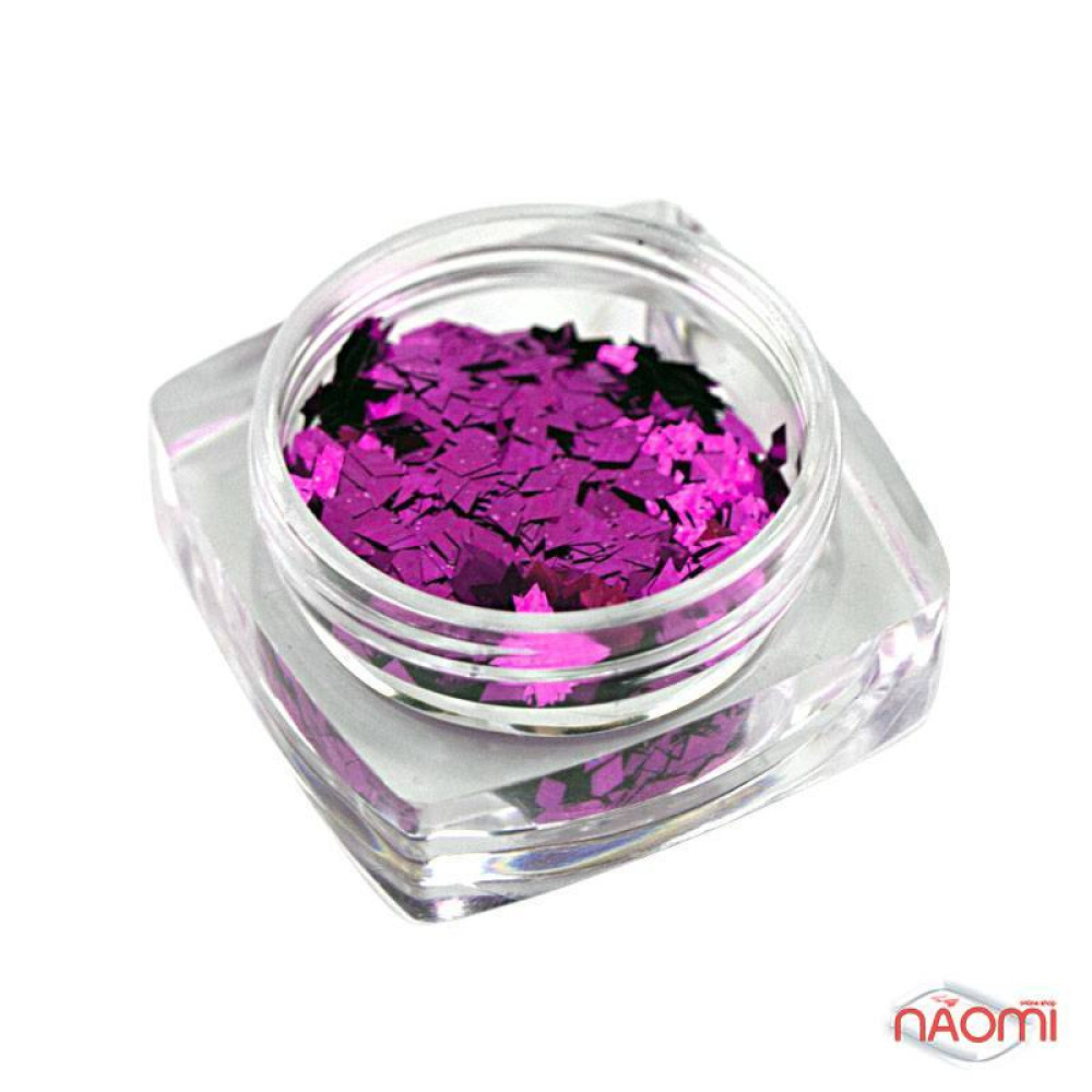 Декор для нігтів Salon Professional Ромбики. колір темно-рожевий 012 008
