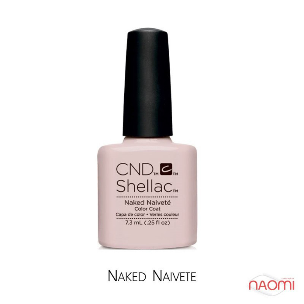 CND Shellac Naked Naivete светло-розовый, 7,3 мл