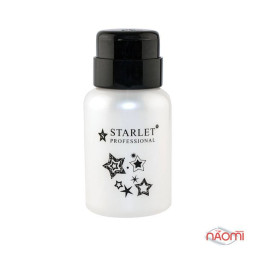 Пластикова ємність для рідин Starlet Professional. 220 мл. з пластиковим дозатором