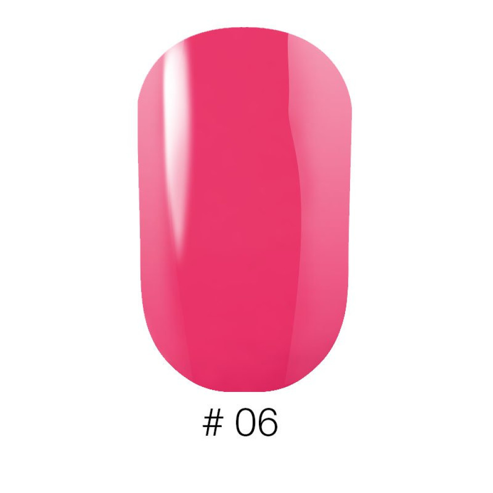 Лак Naomi VINYTONE 06 ярко-розовый, насыщенный, 12 мл