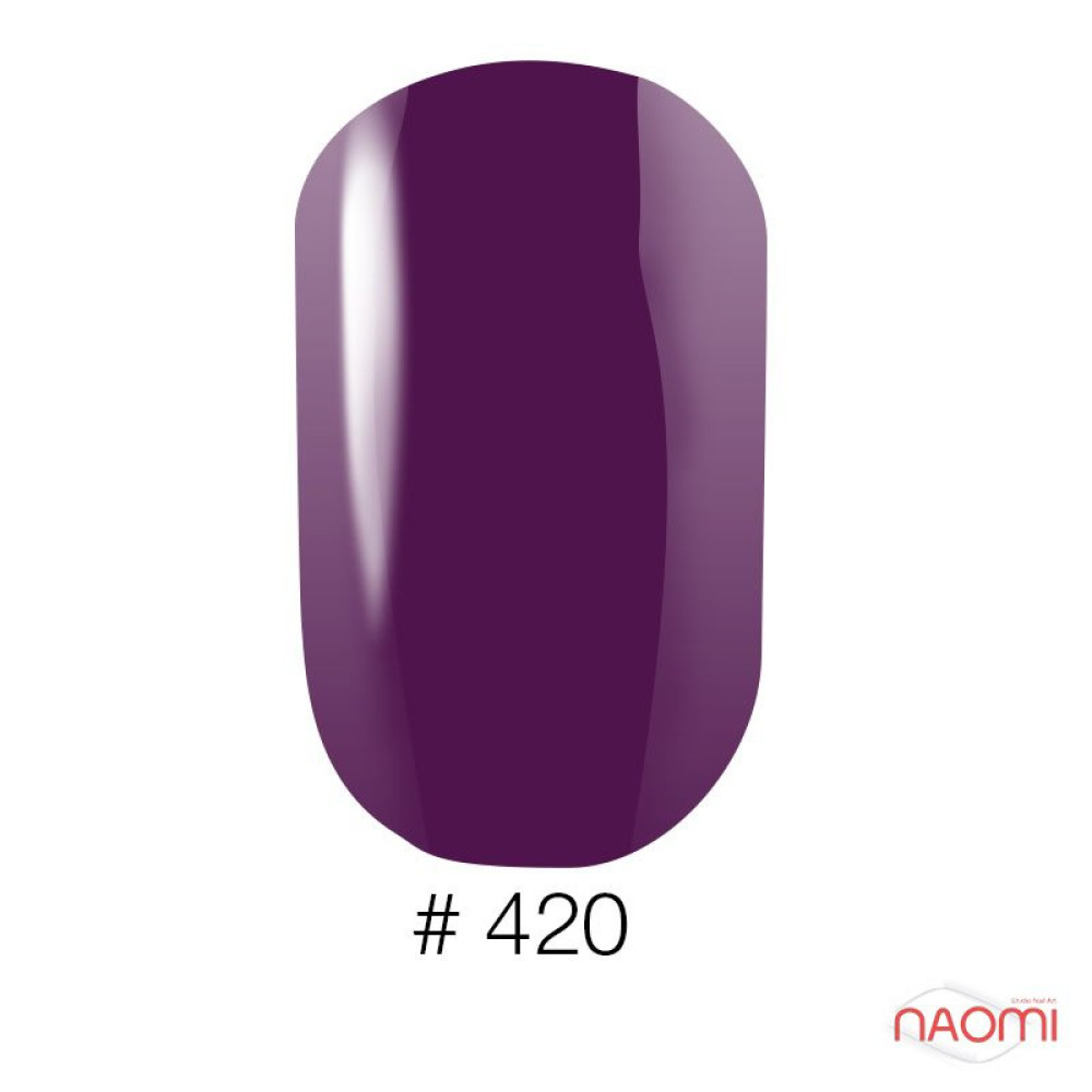 Лак Naomi 420 фіолетовий. 12 мл