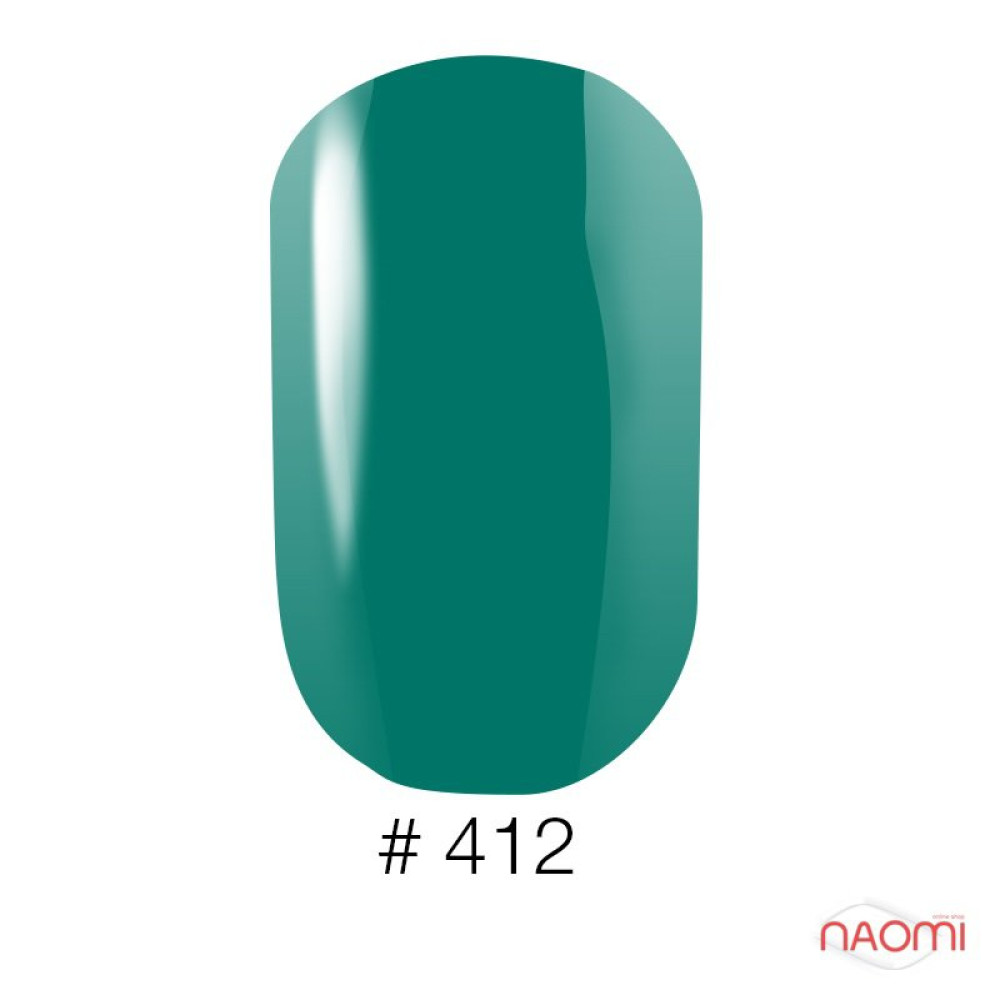 Лак Naomi 412 зеленый. 12 мл