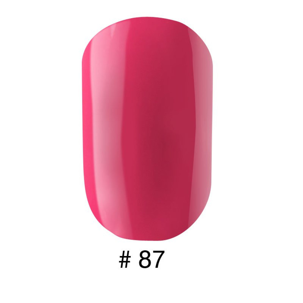 Лак Naomi 087 яскравий рожевий. 12 мл