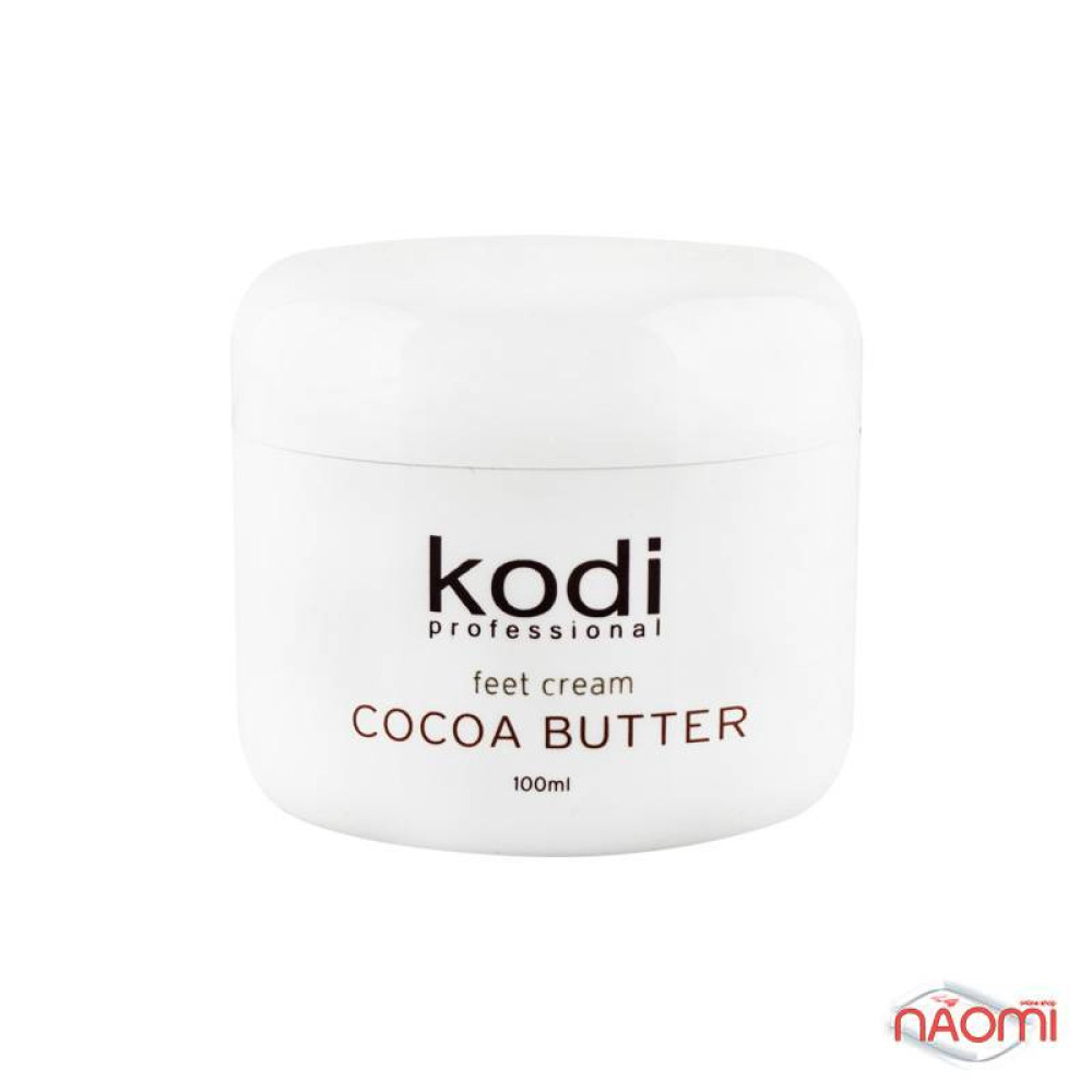 Крем для ног Kodi Professional с маслом какао и экстрактом лимона, 100 мл