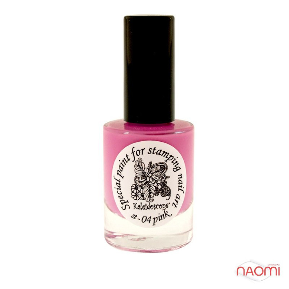 Краска для стемпинга EL Corazon - Kaleidoscope № st-04 pink/розовый 15 мл