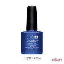 CND Shellac Purple Purple блестящий фиолетово-синий, 7,3 мл