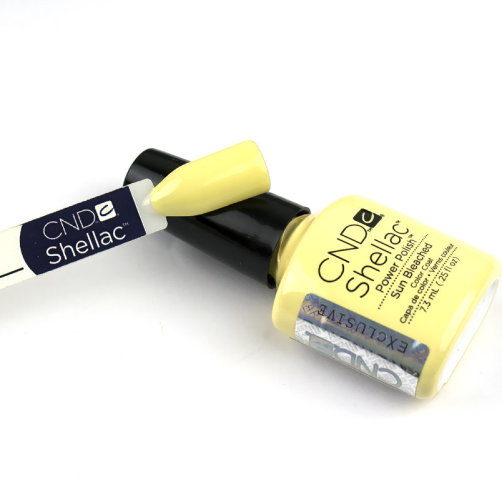 CND Shellac Sun Bleached желтый-кукурузный. 7.3 мл