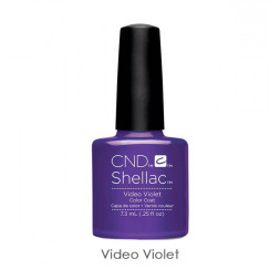 CND Shellac Video Violet фиолетовый. 7.3 мл