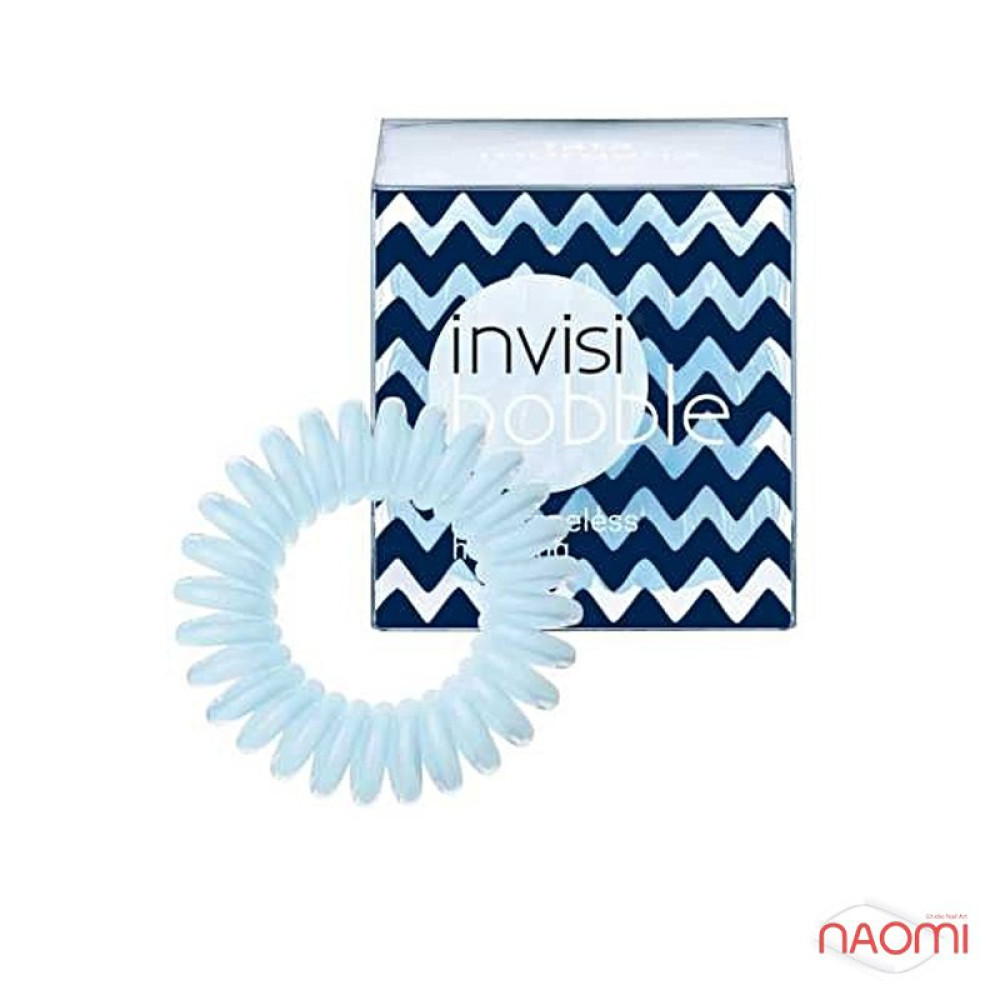 Резинка-браслет для волос Invisibobble ORIGINAL Fata Morgana, цвет нежно-голубой, 30х16 мм