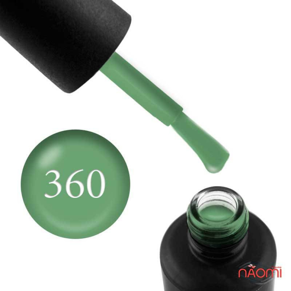 Гель-лак My Nail 360 зеленый, 9 мл