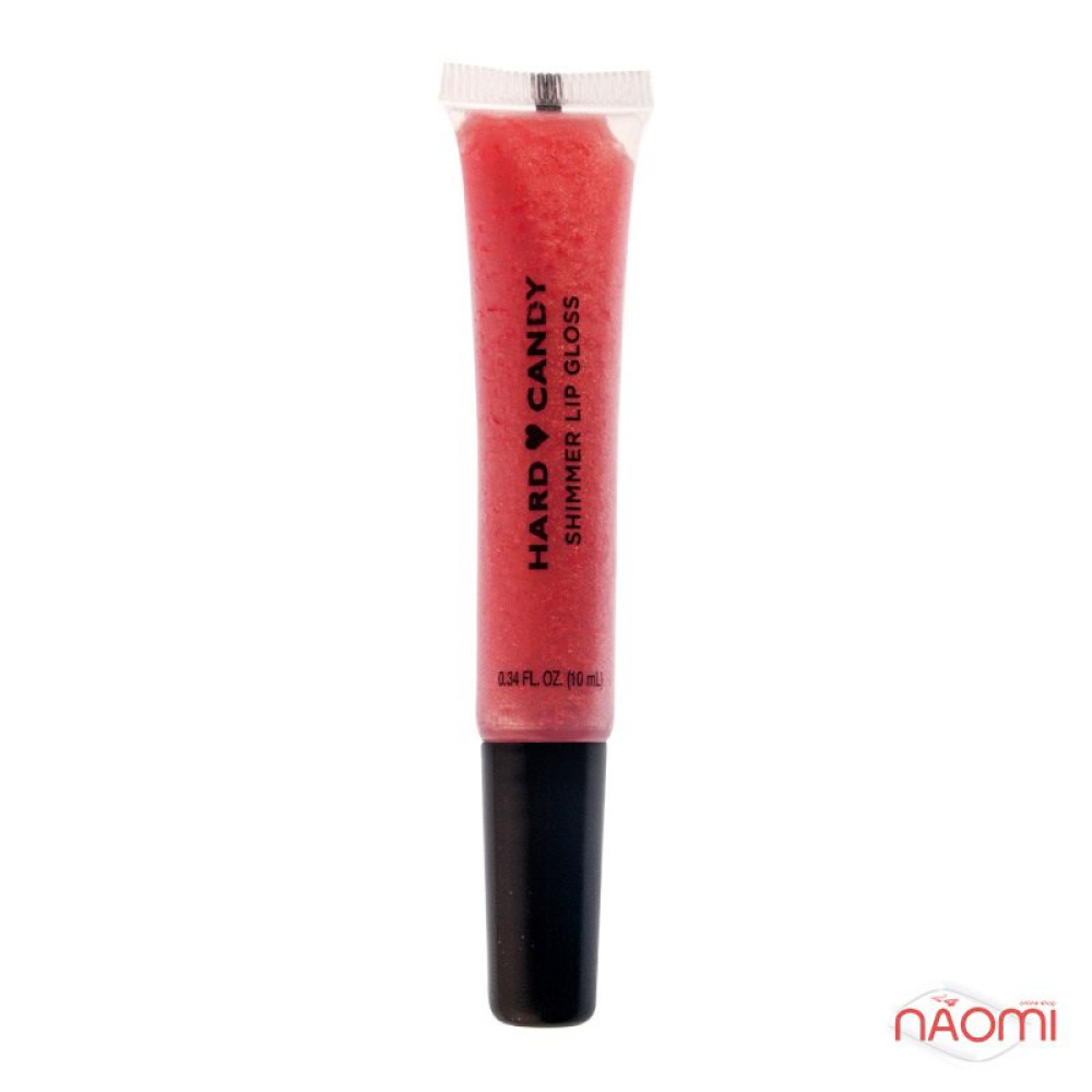 Блиск Hard Candy Shimmer Lip Gloss, колір червоний