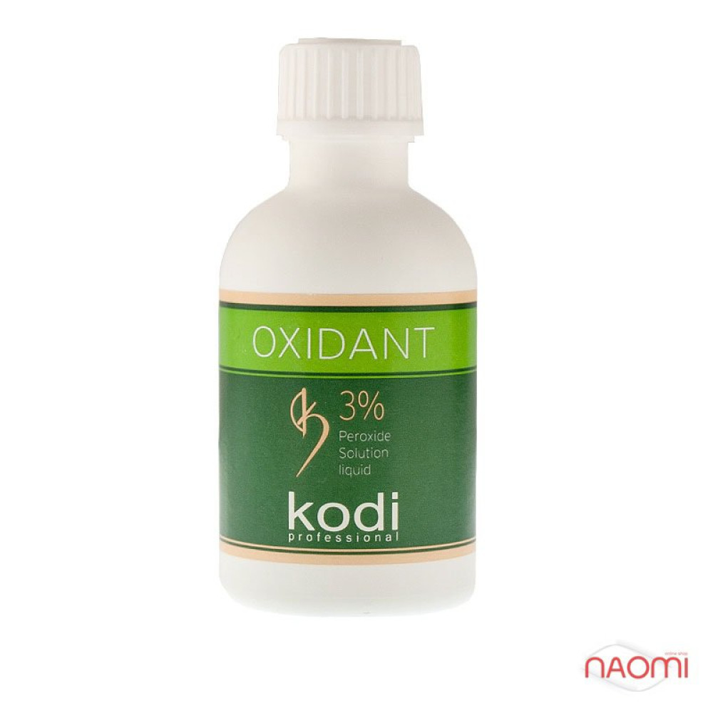 Окислитель жидкий 3% Kodi professional для краски для бровей и ресниц, 50 мл