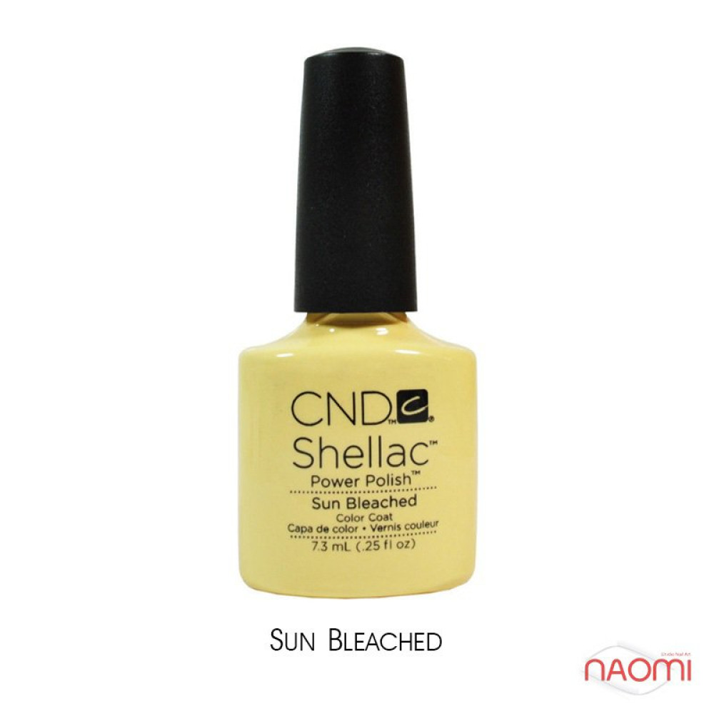 CND Shellac Sun Bleached жовтий-кукурудзяний. 7.3 мл