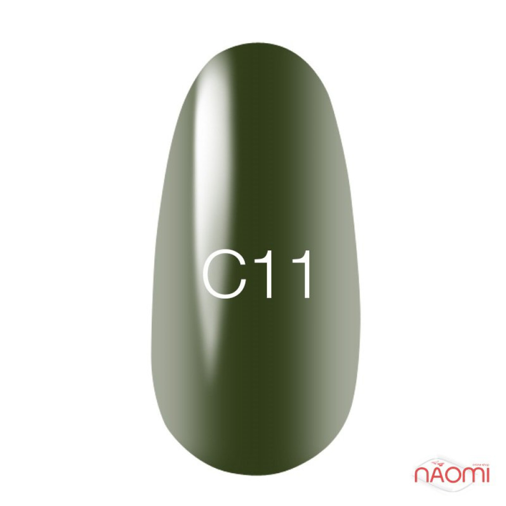 Гель-лак Kodi Professional Crystal C 011 зелений пляшковий, 8 мл