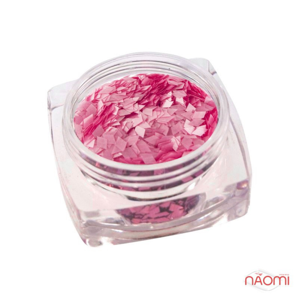 Декор для ногтей Salon Professional Ромбики, цвет розовый