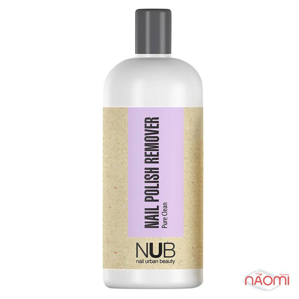 Рідина для зняття лаку NUB Pure Clean Nail Polish Remover. 500 мл