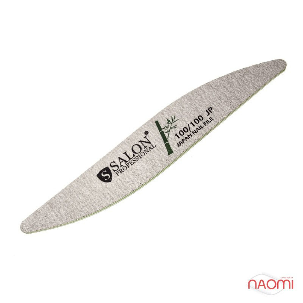 Пилка для ногтей Salon Professional 100/100 Japan Nail File. капля