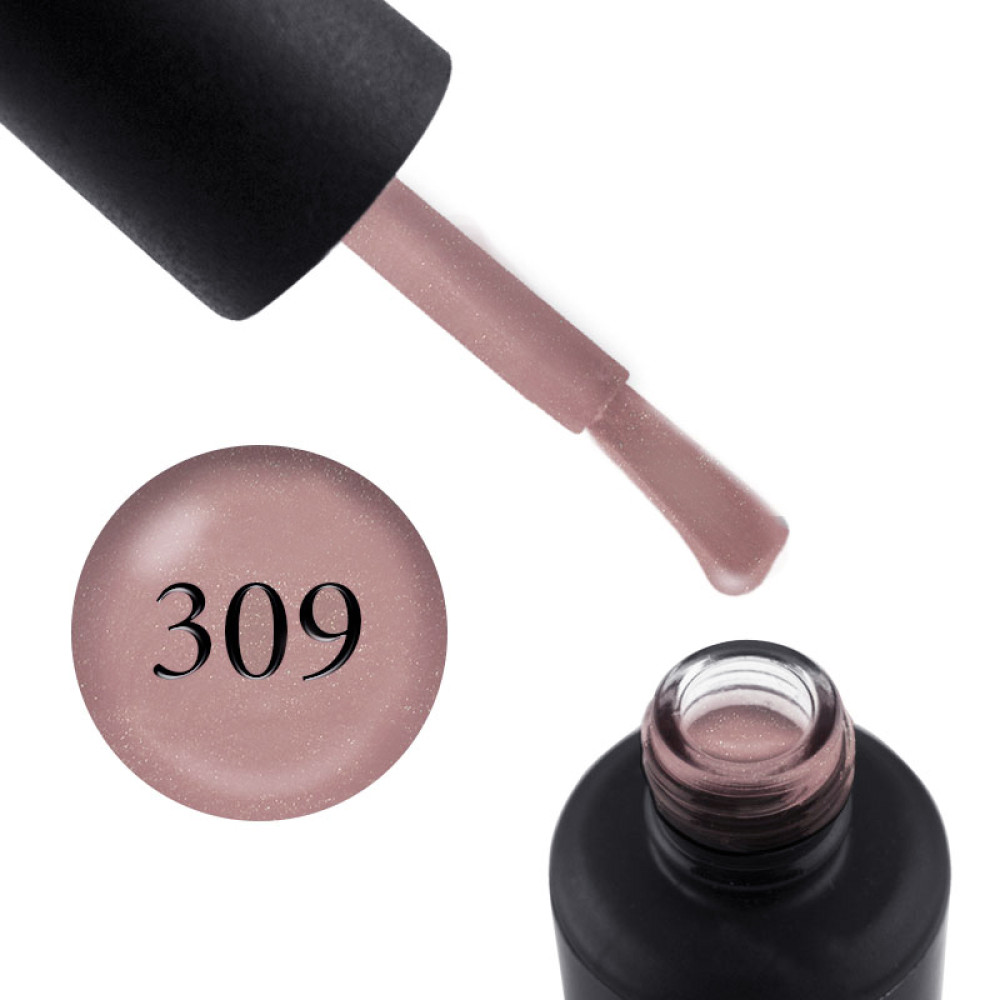 Гель-лак My Nail 309 темний бежевий, 9 мл