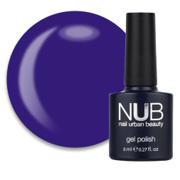 Гель-лак NUB 099 Velvet Petunia темно-фиалковый. 8 мл