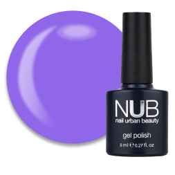 Гель-лак NUB 014 Violet Harmon фиолетовый. 8 мл