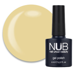 Гель-лак NUB 031 Hibiskus молочный желтый. 8 мл