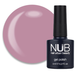Гель-лак NUB 058 Career Growth теплый сиренево-кофейный. 8 мл