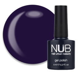 Гель-лак NUB 061 Think of Me сине-фиолетовый. 8 мл