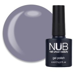 Гель-лак NUB 101 Sophisticated мягкий коричнево-серый. 8 мл