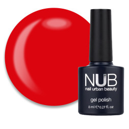 Гель-лак NUB 140 Moulin Rouge красный. 8 мл