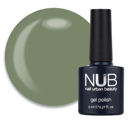 Гель-лак NUB 125 Tropics Of Bali оливково-зеленый. 8 мл