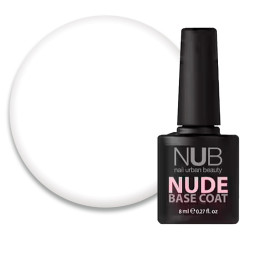 База камуфлююча каучукова для гель-лаку NUB Nude Base Coat № 09. 8 мл База камуфлююча каучукова для гель-лаку NUB Nude Base Coat № 09. 8 мл