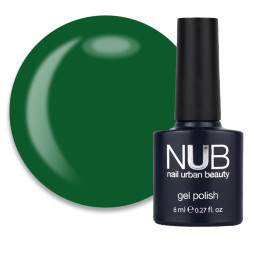 Гель-лак NUB 147 Rock n Roll Quenn  тропический зеленый. 8 мл