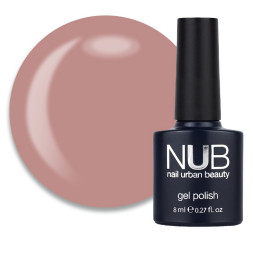 Гель-лак NUB 151 Hazelnut Syrup шоколадный макиато. 8 мл
