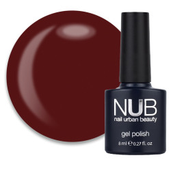 Гель-лак NUB 183 Mahogany вишневый ликер. 8 мл