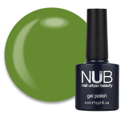 Гель-лак NUB 186 Blooming Forest травянисто-зеленый. 8 мл