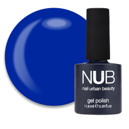 Гель-лак NUB 189 Bluebloods васильково-синий. 8 мл