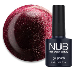 Гель-лак NUB Mystery 9D 05 Coral магнітний рожевий з відблиском 8 мл