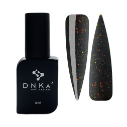 База камуфлююча DNKa Cover Base 0096 Black Dress чорний з поталлю 12 мл