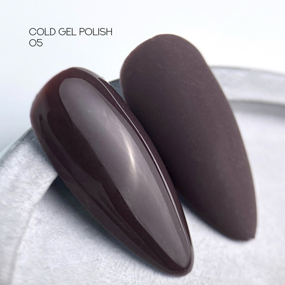 Гель-лак Siller Professional Cold 005 слив в шоколаді 8 мл