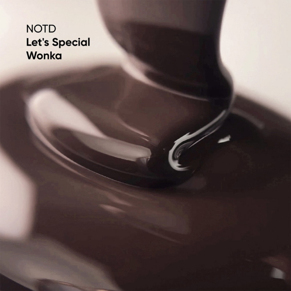 Гель-лак Nails Of The Day Lets Special Willy Wonka Wonka пильно-коричневий 10 мл