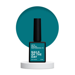 Гель-лак Nails Of The Day Lets Special Pantone2024/10 бирюзовый 10 мл