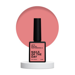 Гель-лак Nails Of The Day Lets Special Pantone2024/4 персиковий 10 мл