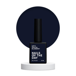 Гель-лак Nails Of The Day Lets Special Blueberry глибокий синій. 10 мл