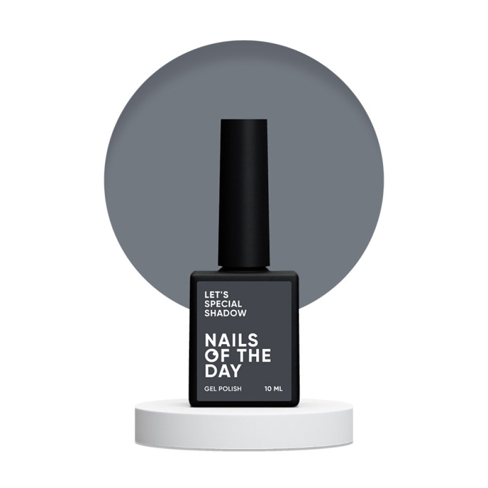 Гель-лак Nails Of The Day Lets Special Shadow светло-серый. 10 мл