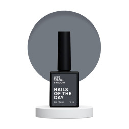 Гель-лак Nails Of The Day Lets Special Shadow світло-сірий. 10 мл