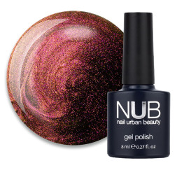Гель-лак NUB Mystery 9D 11 Ember магнітний рожевий теракот 8 мл